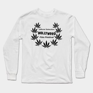 HOLLYWEED FILM FESTIVAL BLACK LAUREL Long Sleeve T-Shirt